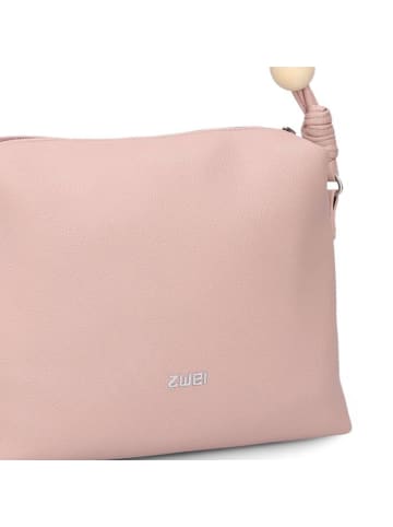 Zwei Perla Schultertasche 27 cm in powder