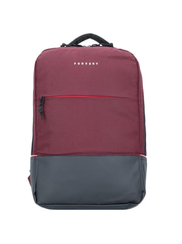 FORVERT Lance Rucksack 42 cm Laptopfach in plum