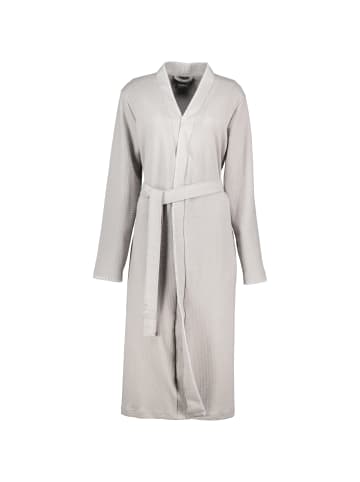 Cawö Home Cawö Home Bademäntel Damen Kimono Pique 812 stein - 70 in stein - 70