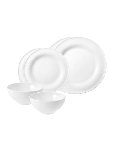 Seltmann Weiden 6-tlg. Basic-Set Beat Color Glaze in – in Weiß