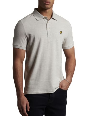 Lyle & Scott Poloshirt in Hellgrau