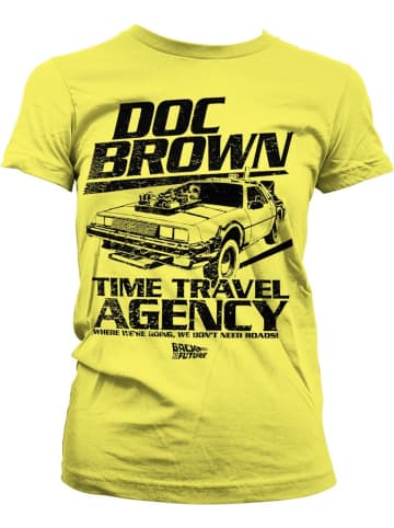 Back To The Future Shirt in Gelb