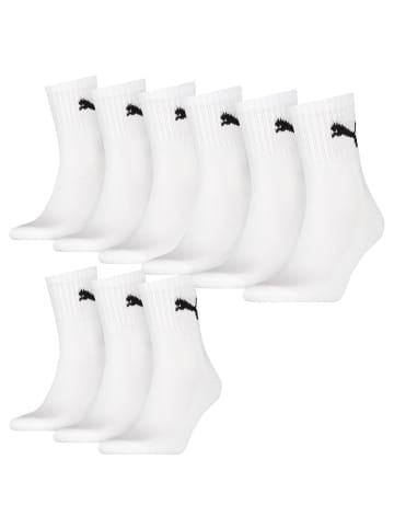 Puma Socken 9 Paar Puma Short Crew in 300 - white