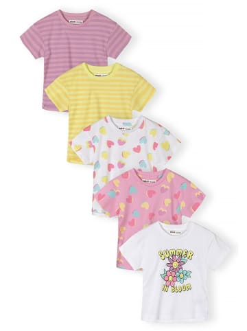 Minoti 5-er Pack T-shirt 30TEE102 in flieder