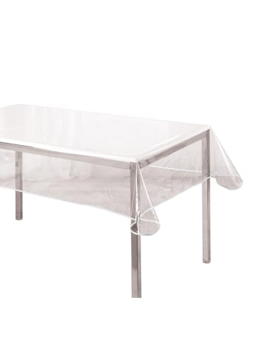Douceur d’Intérieur Tischdecke für den Garten GARDEN B in Transparent, 140 x 0,1 x 240 cm