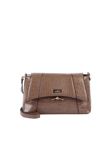 Usha Damen Umhängetasche in Taupe
