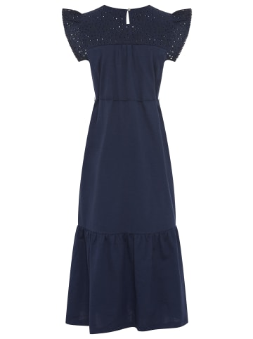 Tamaris Jerseykleid in marine
