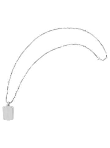 Adeliás Unisex Halskette mit Anhänger – aus Edelstahl in silber