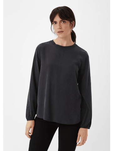 comma CI Bluse langarm in Schwarz