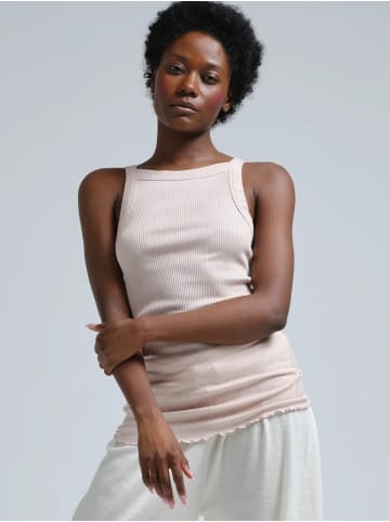 Seamless Basic Top Silky in Rosie Beige