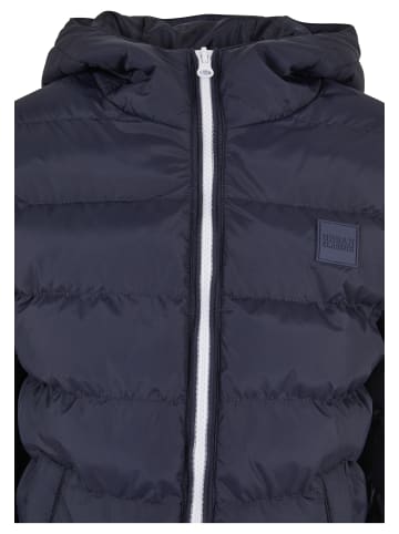 Urban Classics Winter Jackets in navy/white/navy
