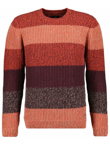 Ragman V-Ausschnitt Pullover in rot