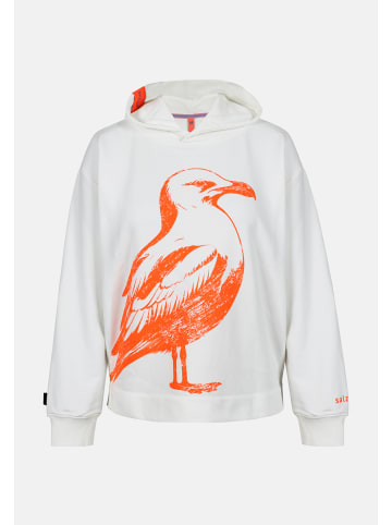 Salzhaut Hoodie VÖÖRUT in Offwhite