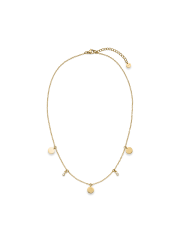s.Oliver Halskette Coins in gold