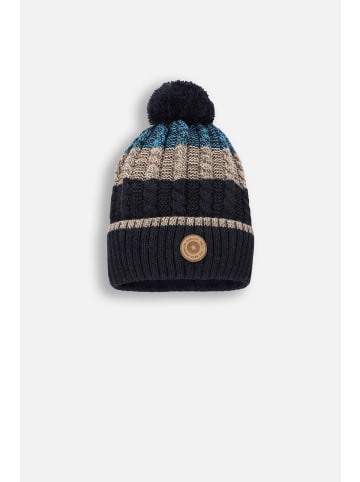 Coccodrillo Wintermütze mit Pompon in bunt