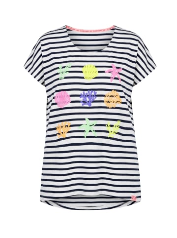 LAURASØN Shirt in navyblau