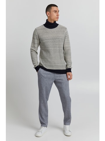 CASUAL FRIDAY Rollkragenpullover Karl structured roll neck knit 20504530 in blau