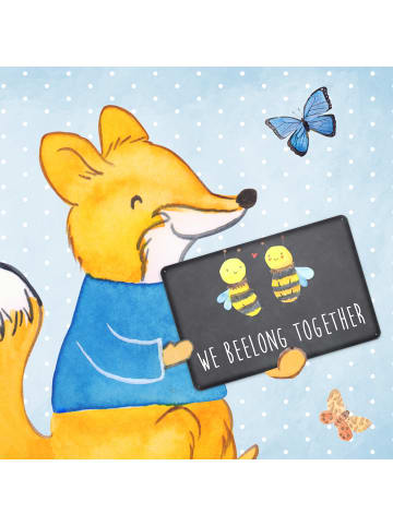 Mr. & Mrs. Panda tafel Biene Verliebt mit Spruch in Kreidetafel