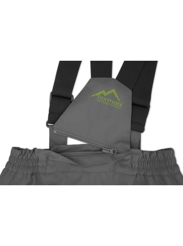 Normani Outdoor Sports Kinder WinterSet Thermohose und Thermojacke in Grau