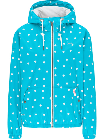 myMo Damen Blouson in Türkis Aop