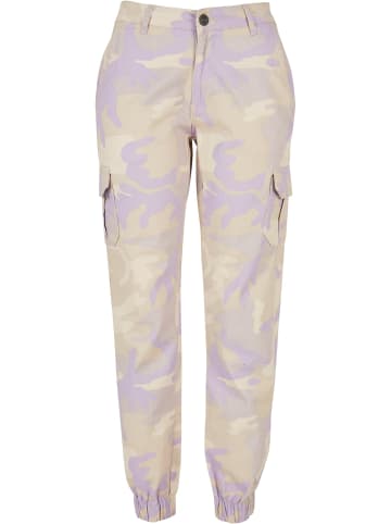 Urban Classics Cargo-Hosen in lilaccamo