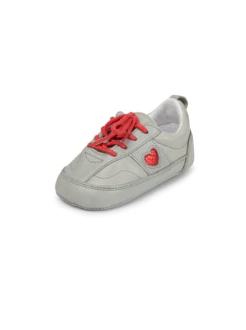 VITAFORM olivenblattgegerbtes Softnappaleder Sneaker in salbei