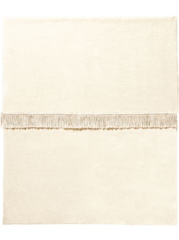 Erwin Müller Baumwollmischung Wohndecke Catania in natur