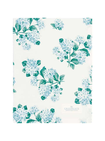 Greengate Geschirrtuch LILIANA Weiß mit Blumen