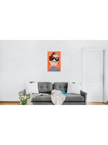 Juniqe Poster "Frida Orange" in Orange