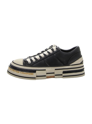 Rebecca White Plateau Sneaker in Schwarz