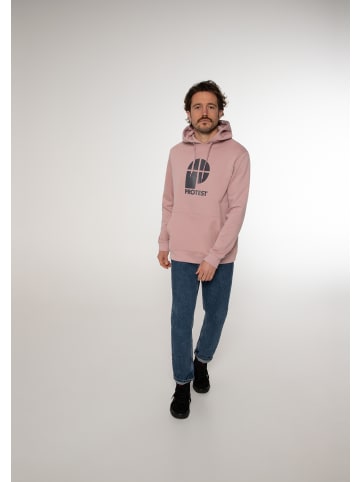 Protest " CLASSIC LOGO HOODY in Mauvepink