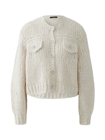 Oui Bluse in Light Beige Mel