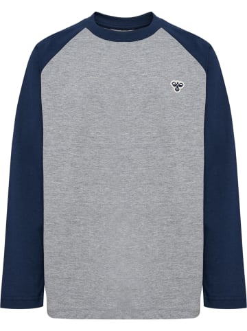 Hummel T-Shirt Hmljr Raglan Kinder in DRESS BLUES