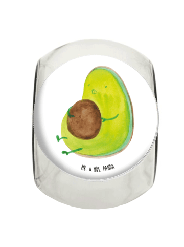 Mr. & Mrs. Panda Bonbonglas Avocado Pfeifen ohne Spruch in Weiß