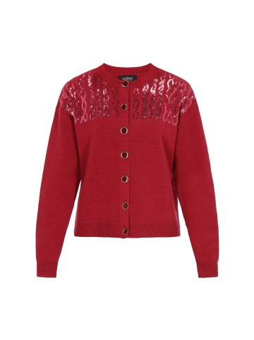 usha BLACK LABEL Women Cardigan in burgundy