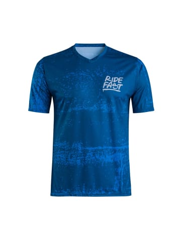 GIST Fahrrad-Trikot DIRT Ride Fast in blau