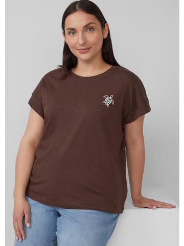 s.Oliver T-Shirt in 88D0_mokka