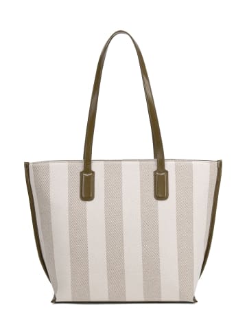 DIANA Shopper Tasche in GREEN AND GREY
