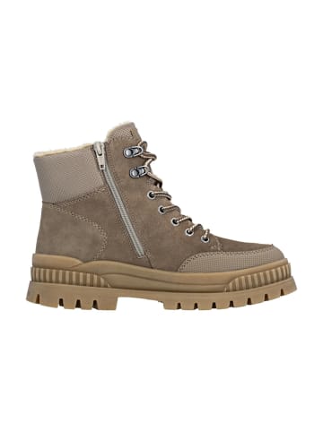 rieker Schnürboots in Beige