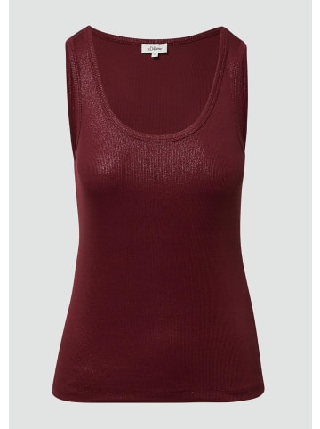 s.Oliver T-Shirt in 3902_bordeaux