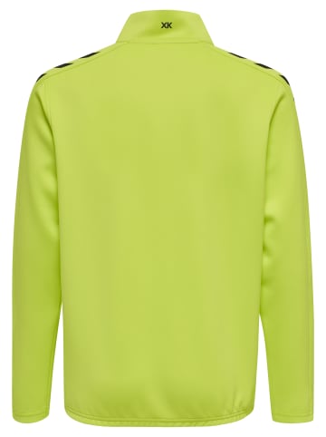 Hummel Halbreißverschluss Sweatshirt Hmlcore Kinder in LIME POPSICLE
