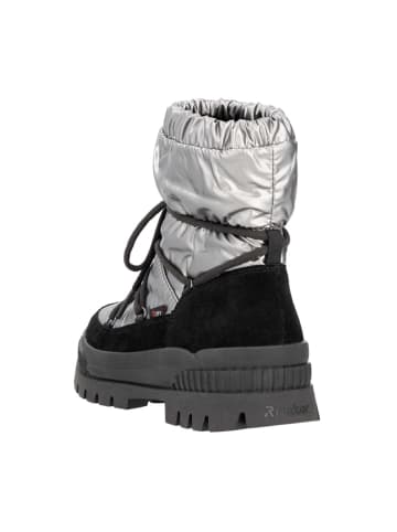 rieker Schnürboots in Silber