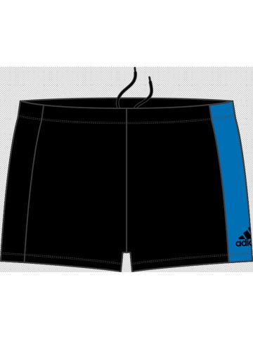 adidas Badeshorts für Herren in schwarz