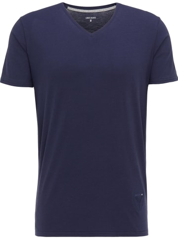 Carlo Colucci T-Shirt Cavallari in Navy