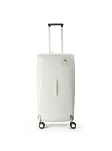 Mandarina Duck Sky Duck 4 Rollen Trolley 73 cm mit Dehnfalte in blanc