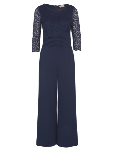 Vera Mont Jumpsuit mit Spitze in Night Sky