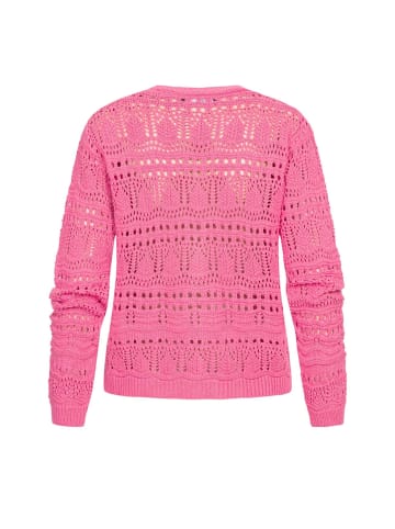 Cloud5ive Cloud5ive Gestrickte Strickjacke in fuchsia