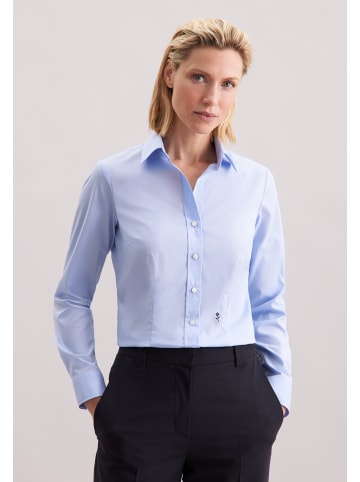 Seidensticker Hemdbluse Slim in Hellblau