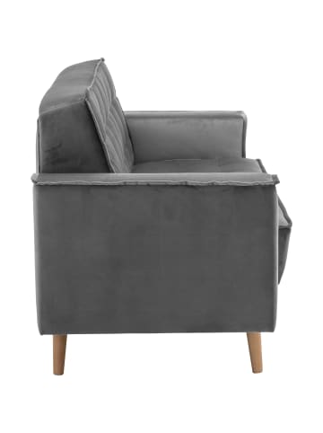 58 aufm Kessel SOFA 2-Sitzer Kavindra Samtvelours anthrazit