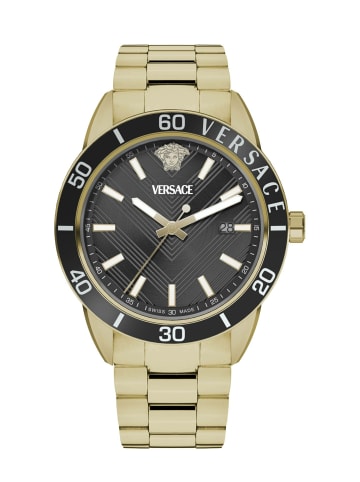 Versace Analoguhr für Herren in gold